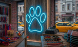 Sevimli Patiler LED Neon Tabela | Ev ve Petshop Dekoratif Işık
