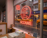 "Eczane E" Logolu LED Neon Tabela | Profesyonel Eczane Tabelası | Kırmızı Işık